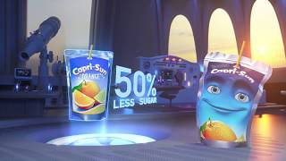 Capri Sun 50 Less Sugar amp Nothing Artificial [upl. by Akaya]