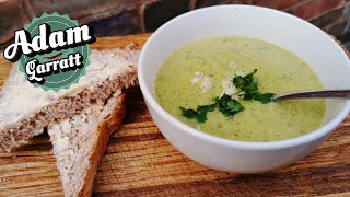 Stilton and broccoli soup  budget meals  Vegetarian recipes [upl. by Nettle]