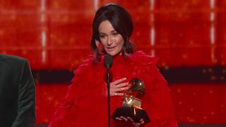 Kacey Musgraves Wins Best Country Album  2019 GRAMMYs [upl. by Albarran811]