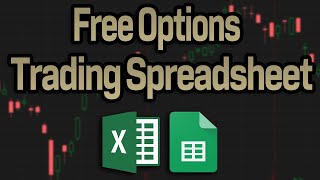 Free Options Spreadsheet Trading Journal  Google Sheets and Excel 2022 [upl. by Robbie971]