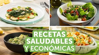 Recetas saludables y económicas  Kiwilimón [upl. by Ardnua64]