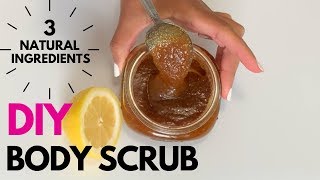 How to Make Exfoliating Body Scrub  DIY [upl. by Good]