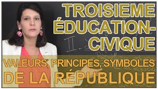 Valeurs principes et symboles de la République  Education Civique  3e  Les Bons Profs [upl. by Montfort]