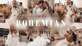 BOHEMIAN Lightroom Presets — Vicky Baumann Inspired  Tutorial  DNG  Beige Tone [upl. by Nortna]