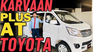 CHANGAN KARVAAN PLUS AT TOYOTA DEALERSHIP AVAILABLE IN TSURE [upl. by Neddie678]