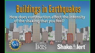 Buildings In Earthquakes—How its constructed impacts what you feel educational [upl. by Theone]