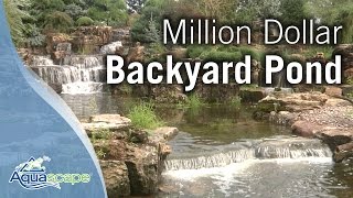 Million Dollar Backyard Pond [upl. by Ahsiakal]