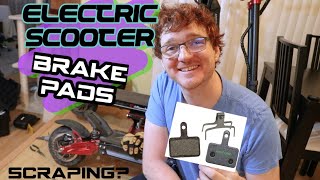 How To Replace Brake Pads On Your Scooter amp Keep Them From Scraping GOW Workshop [upl. by Sinnaoi820]