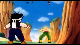 DBZ Tien Shinhan Tries to Avenge Chiaotzu Against Nappa HD [upl. by Montfort]