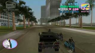 GTA Vice City  Walkthrough  Mission 46  Gun Runner HD [upl. by Aneerehs]