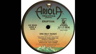 Eruption  One Way Ticket 1979 US Remix extended karlmixclub [upl. by Risley]