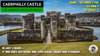 Caerphilly Castle  The Largest in Wales 2nd in Britain [upl. by Enale946]