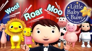 Animals Sounds Song  Nursery Rhymes for Babies by LittleBabyBum  ABCs and 123s [upl. by Arly346]