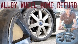 Matts Garage DIY Alloy wheel Refurb [upl. by Alyosha]