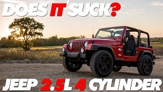 25L Jeep Wrangler SE Engine Review [upl. by Eelsnia934]