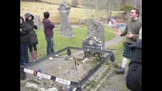 Scotland  Rob Roy MacGregors Grave [upl. by Frederique]