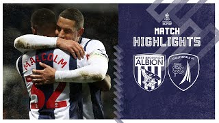 The Emirates FA Cup West Bromwich Albion v Chesterfield highlights [upl. by Herbst]