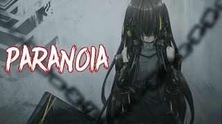 Nightcore  Paranoia「1 Hour」Lyrics [upl. by Rimat33]