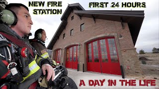 First 24 Hours in a New Fire Station  A Day in the Life [upl. by Adas]