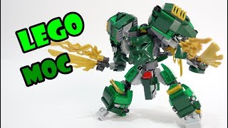 Lego Ninjago Lloyds Dragon Mech Suit [upl. by Ahcilef]