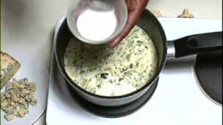 Broccoli and Stilton Soup Video [upl. by Eelyk]