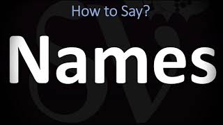 How to Pronounce Names CORRECTLY [upl. by Inna640]