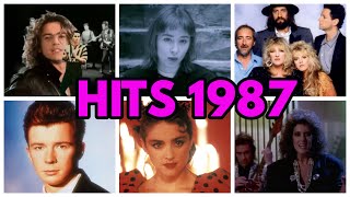 140 Hit Songs of 1987 [upl. by Ecirad]