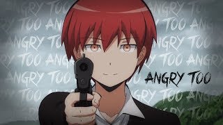 Karma Akabane ✂ Angry Too AMV [upl. by Enitsej]