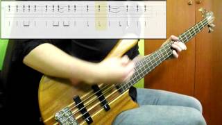 Motörhead  Ace Of Spades Bass Cover Play Along Tabs In Video [upl. by Hallett]