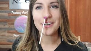 Nose Wax Demo On Myself [upl. by O'Hara]