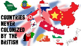 Ten countries never colonised by the European Powers [upl. by Ahsinel948]