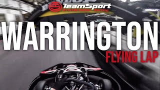 Flying Lap  TeamSport Karting Warrington [upl. by Xela]