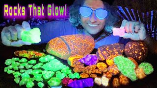 Magic Rocks A Journey into Fluorescent Crystals Gems amp Minerals with The Crystal Collector [upl. by Spindell]