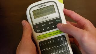 Brother PTH110 Label Maker Review [upl. by Ennovaj]