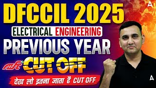 DFCCIL Electrical Previous Year Cut Off  DFCCIL Cut Off [upl. by Eniamart]