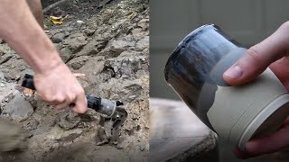 Processing Clay For Pottery Start to Finish [upl. by Peacock]