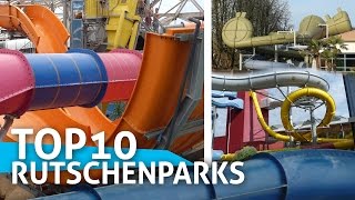 TOP10 Die besten Rutschenparks in NRW  most recommendable water parks [upl. by Anirehtak761]