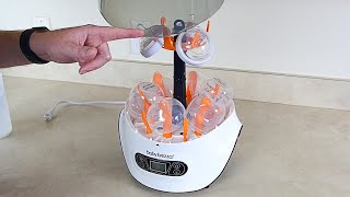 How To Use the Baby Brezza Bottle Sterilizer and Dryer [upl. by Ruy]