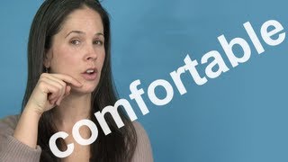 How to Pronounce COMFORTABLE  AMERICAN ENGLISH PRONUNCIATION [upl. by Scharaga836]