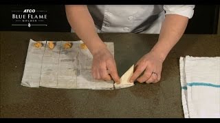 How To Make Phyllo Triangles [upl. by Crofoot572]