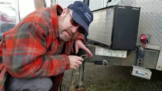 How to Replace a Trailer Leaf Spring  Double Eye Spring Installation [upl. by Otrevlig]