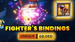 Gilded Fighters Bindings Ancient Hunt  Gravity for Perfect Synergy  Minecraft Dungeons [upl. by Athalia]