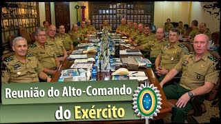 Reunião do AltoComando do Exército  RACE 301 [upl. by Tonjes]