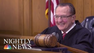 Viral Judge Frank Caprio Rules With A Big Heart  NBC Nightly News [upl. by Rellia30]