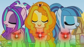 MLP ANIMATION The Sirens Call Equestria Girls Dazzlings Song [upl. by Niad343]