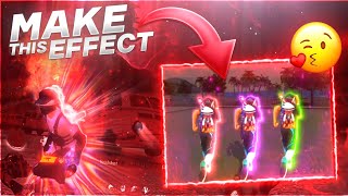 How To Make Effect Like Ruok FF  Edit Tutorial In Kinemaster  Wanted Op 2 [upl. by Shaddock]