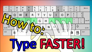 How To Type FASTER  Learn How To Touchtype FAST [upl. by Pammy457]