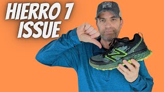 New Balance Hierro V7 Shoe Issue [upl. by Athalee249]