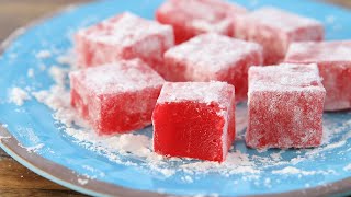 Turkish Delight Recipe  Lokum Recipe [upl. by Drucy]