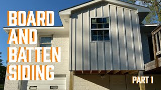 DIY Board and Batten Siding [upl. by Euridice]